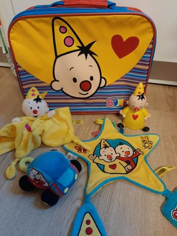 Bumba koffer met knuffeldoek, poppetje, auto en tuttedoek beschikbaar voor biedingen