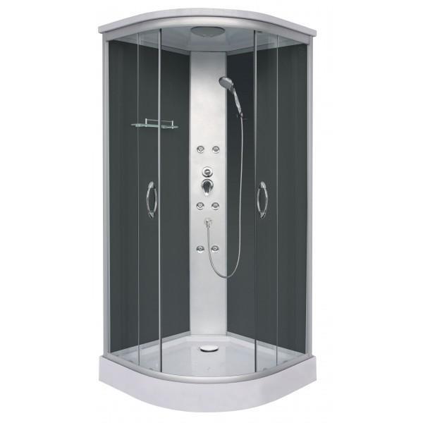 Gesloten Complete Douchecabine 90x90x215 Kitvrij Punto, Doe-het-zelf en Verbouw, Sanitair, Douche, Glas, Ophalen of Verzenden