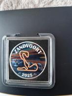 Herdenkings munt GP Zandvoort 2025, Ophalen of Verzenden, Zilver