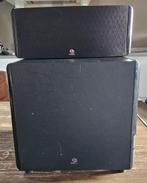 Boston subwoofer en boston center speaker, Audio, Tv en Foto, Luidsprekers, Gebruikt, Subwoofer, 120 watt of meer, Ophalen