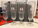 Vintage bierglazen Oranjeboom 3 Hoefijzers Amstel bier, Ophalen of Verzenden, Gebruikt, Glas of Glazen, Amstel