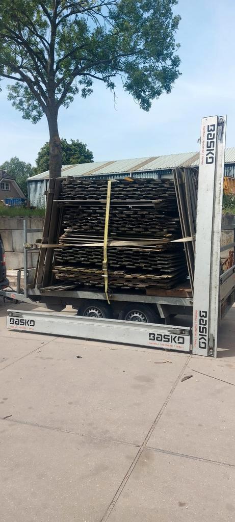 Gebruikte Schuttingschermen 180x180 - vanaf €15, Tuin en Terras, Schuttingen, Gebruikt, Hout, 1 tot 2 meter, Minder dan 3 meter