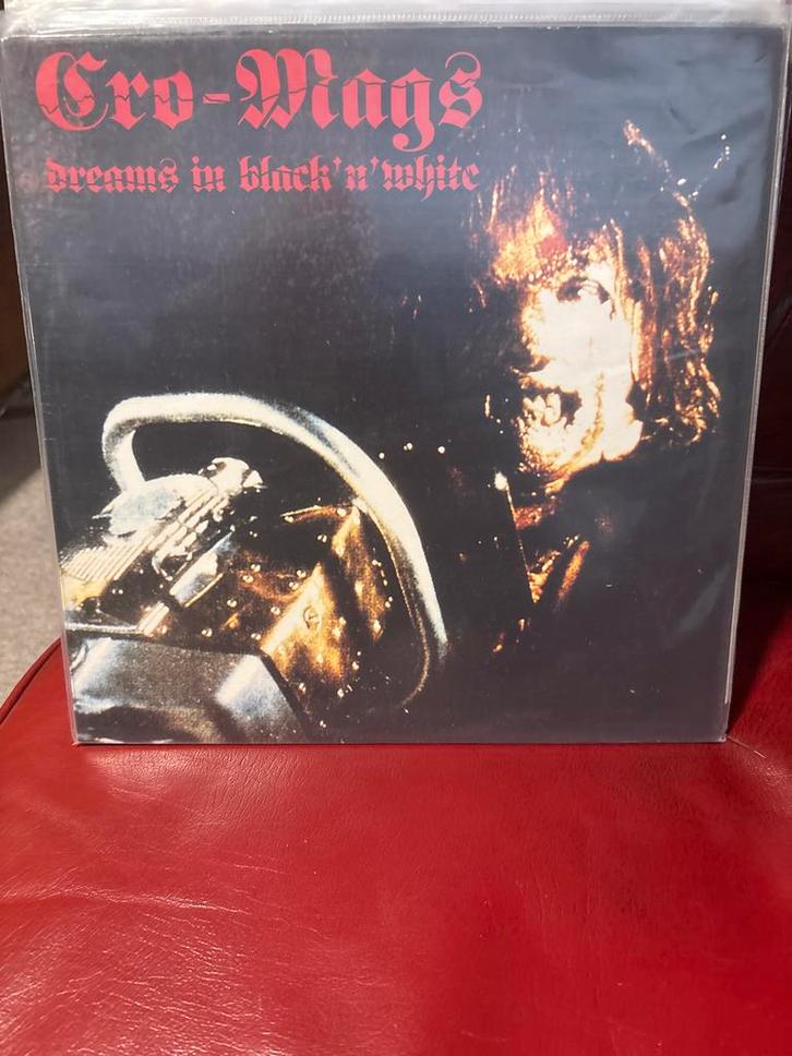 Cro-Mags - Dreams in Black'n'White LP, Cd's en Dvd's, Vinyl | Hardrock en Metal, Gebruikt, Ophalen of Verzenden