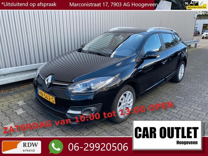 Renault Mégane Estate 1.2 TCe Limited Clima, Navi, CC, PDC,, Auto's, Renault, Bedrijf, Te koop, Mégane, ABS, Airbags, Airconditioning