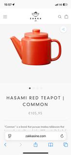 Hasami Red Theepot | Common, Keramiek, Overige typen, Nieuw, Ophalen of Verzenden