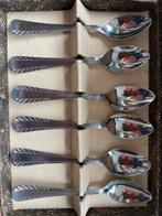 Vintage lepels set van 6, Ophalen of Verzenden