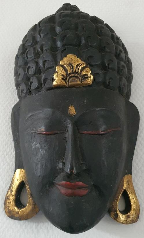Boeddha erg oud paneel houtsculptuur voor aan de wand, Huis en Inrichting, Woonaccessoires | Boeddhabeelden, Zo goed als nieuw