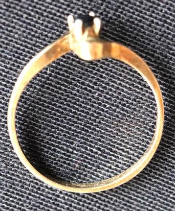 Zilveren ring 18 MM is verguld beschikbaar voor biedingen