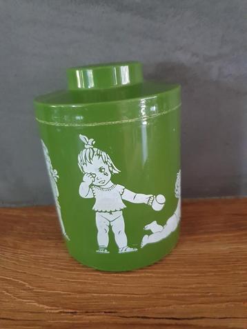 Leuk oud plastic potje Bema nv Zierikzee Omo jaren 60/70 beschikbaar voor biedingen