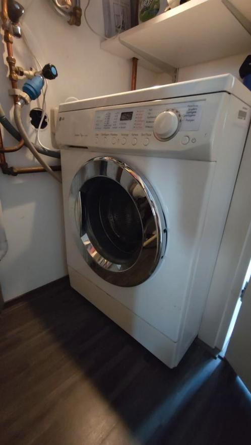 LG Inverter 7 kg WD-1274FBN, Witgoed en Apparatuur, Wasmachines, Gebruikt, Voorlader, 6 tot 8 kg, Minder dan 85 cm, Ophalen