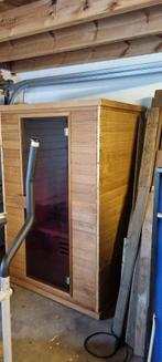 Infrarood sauna, 130x100x200cm, Ophalen, Gebruikt, Infrarood, Complete sauna
