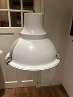 2 industriële witte hanglampen, Ophalen, Zo goed als nieuw, Minder dan 50 cm