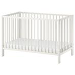 GULLIVER Babybedje, wit, 60x120 cm, Kinderen en Baby's, Babywiegjes en Ledikanten, Ophalen of Verzenden, Gebruikt, Ledikant