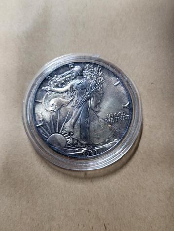 1 dollar 1987, 1oz beschikbaar voor biedingen