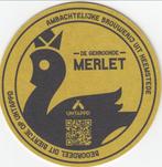 1 MERLET BIERVILTJE, Verzenden, Gebruikt, Viltje(s), Overige merken