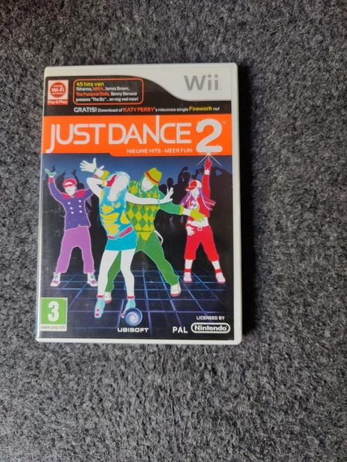 Just dance 2, Wii, Spelcomputers en Games, Games | Nintendo Wii, Zo goed als nieuw, Overige genres, 3 spelers of meer, Vanaf 3 jaar
