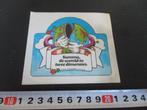 sticker Summa de wereld in twee dimensies, Ophalen, Zo goed als nieuw, Bedrijf of Vereniging