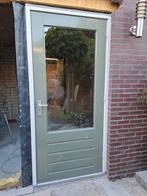 Buitendeur achter, Deurkozijn, Zo goed als nieuw, 150 tot 225 cm, Inclusief glas