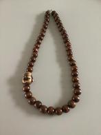 Happy Boeddha ketting, Ophalen of Verzenden, Zo goed als nieuw, Bruin, Overige materialen