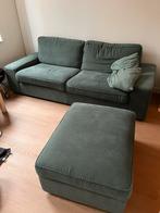 Ikea Kivik 3-persoonsbank met poef, Ophalen, Driepersoons, 75 tot 100 cm, Zo goed als nieuw