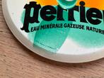 Perrier mineraal water oud reclamebord, Verzamelen, Merken en Reclamevoorwerpen, Reclamebord, Gebruikt, ., Ophalen of Verzenden