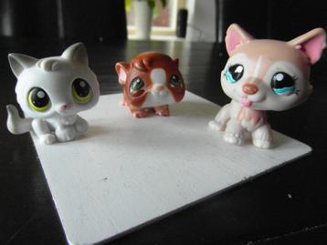 3 hamtaro figuurtjes diertjes  beschikbaar voor biedingen