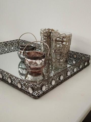 1001 Nacht Dienblad Spiegel - Bling Bling Royal beschikbaar voor biedingen