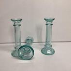 kandelaar, Overige materialen, Gebruikt, Blauw, Ophalen of Verzenden