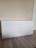 Ladekast wit, Malm IKEA, Ophalen, Gebruikt, 5 laden of meer, 150 tot 200 cm