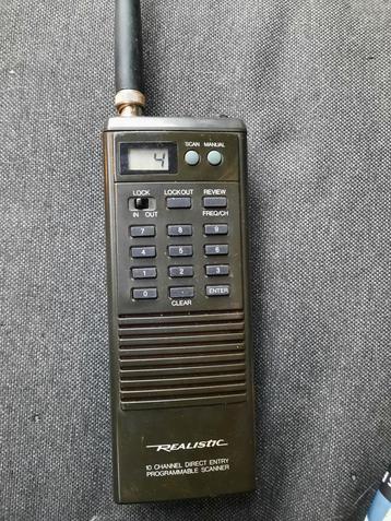 Realistic handscanner pro-41 scanner zakscanner handheld beschikbaar voor biedingen