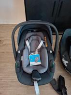 Maxicosy Pebble inclusief draaibase familyfix 360, Verstelbare rugleuning, Zo goed als nieuw, Isofix, Maxi-Cosi