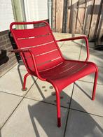 Fermob Luxembourg Low Chair + voetenbank, Tuin en Terras, Tuinstoelen, Ophalen, Gebruikt, Aluminium