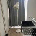 Ikea stalamp Hektar, Huis en Inrichting, Lampen | Vloerlampen, Ophalen, Wit, Zo goed als nieuw, Metaal