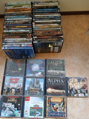 54 klassieke cd-rom games - 1 pakket beschikbaar voor biedingen