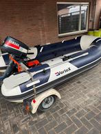 Vortex Rubberboot met trailer en motor, Watersport en Boten, Zo goed als nieuw, Benzine, Minder dan 70 pk, Overige materialen