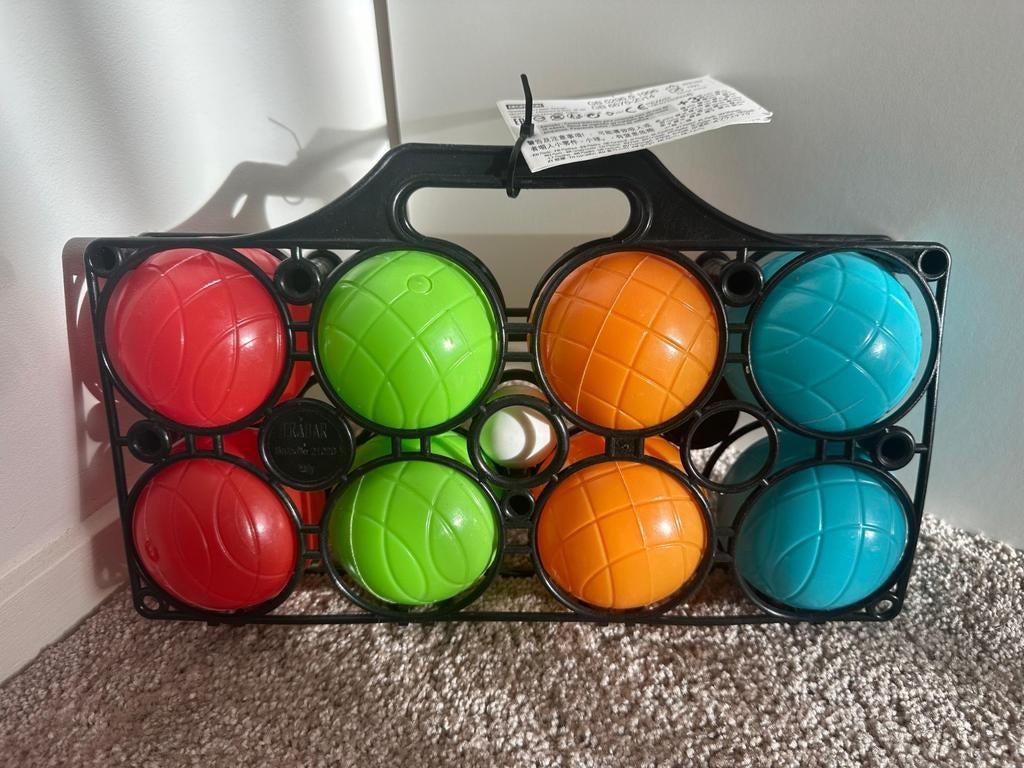 Decathlon Jeu de Boules set - Petanque ballen, Ophalen, Zo goed als nieuw