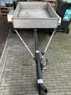 Twee wielen met nieuwe banden op aanhanger, Ophalen of Verzenden, Gebruikt