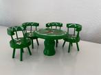 Lundby Poppenhuis Eettafel & Stoelen, Ophalen of Verzenden, Gebruikt, Toebehoren