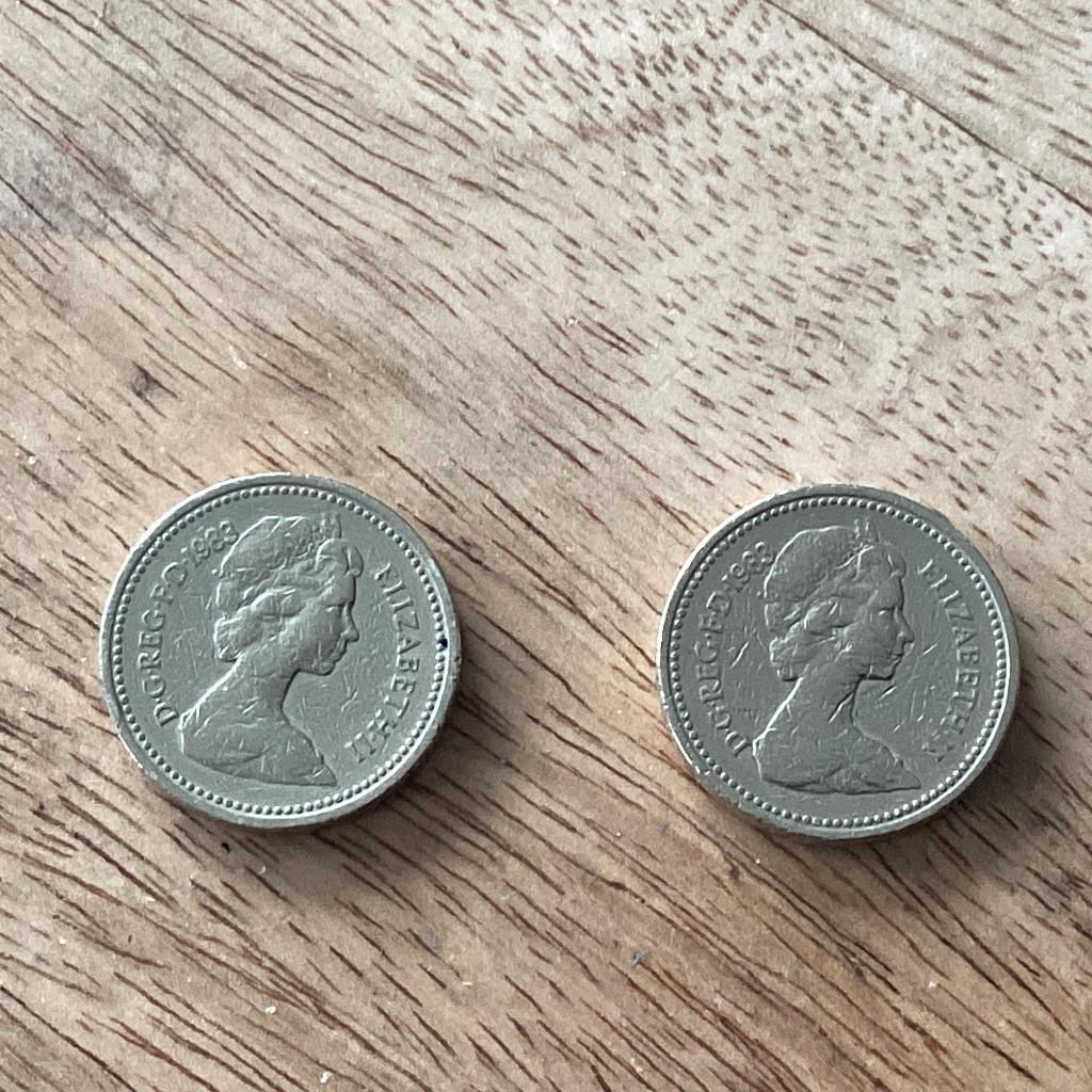 One pound DG REG FD 1983 Elizabeth II, Postzegels en Munten, Munten | Europa | Niet-Euromunten, Ophalen, Overige landen, Losse munt