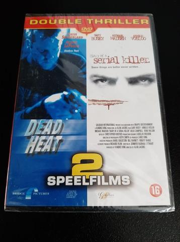 Double thriller: Dead heat/Diary of a serial killer (nieuw)! beschikbaar voor biedingen
