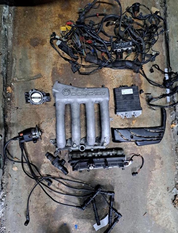 Complete digifant ombouwset vw 16v, Auto-onderdelen, Elektronica en Kabels, Seat, Volkswagen, Gebruikt, Ophalen of Verzenden