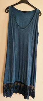 Didi jurk XXL, petrol, met kanten rand onder, Kleding | Dames, Jurken, Overige kleuren, Maat 46/48 (XL) of groter, Didi, Ophalen of Verzenden