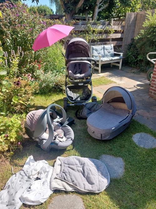 Stokke Trailz heel compleet, Kinderen en Baby's, Kinderwagens en Combinaties, Gebruikt, Combiwagen, Overige merken, Met autostoeltje