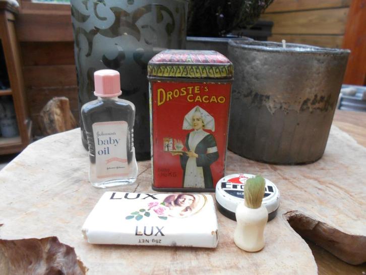 Kleine oude spulletjes . Droste , Lux, Antiek en Kunst, Curiosa en Brocante, Ophalen of Verzenden