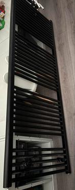 Zwarte Handdoekradiator 180x60 - Goede Staat, Doe-het-zelf en Verbouw, Verwarming en Radiatoren, Ophalen, Radiator, Zo goed als nieuw