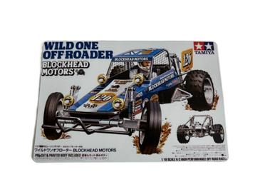 Tamiya Boxart metalen bord 20x30cm Wild one Block head beschikbaar voor biedingen