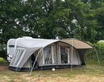 Caravan hobby 470 kmf met oa airco en mover, Caravans en Kamperen, Vast bed, Hobby, Treinzit, Particulier