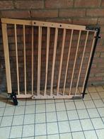 Houten klemhekje voor trap of deuropening, Gebruikt, Ophalen of Verzenden, Klemhekje, Hout