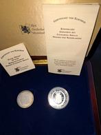 2 zilveren tientjes, Postzegels en Munten, Munten | Nederland, Ophalen of Verzenden, Koningin Beatrix, 10 gulden