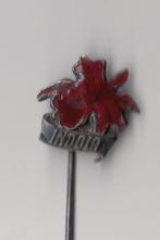 Indola Haarproducten emaille speldje, Verzamelen, Speldjes, Pins en Buttons, Gebruikt, Niet vindbaar, Niet vindbaar, Speldje of Pin